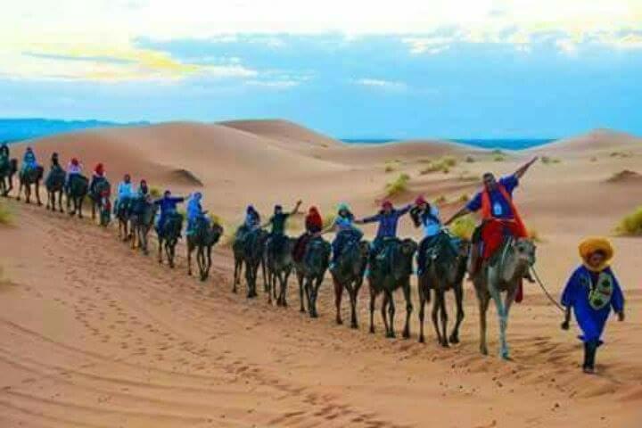Bivouac Erg Znaigui Otel Merzouga Dış mekan fotoğraf